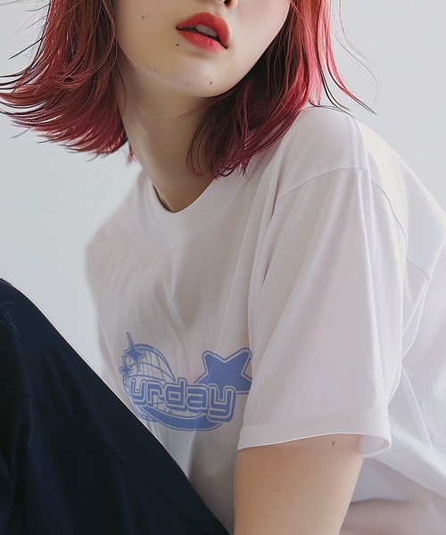 tシャツ urday /Starlight Couture / Tシャツ レディース メンズ MAMIAN（マミアン）の「urday /Starlight Couture / Tシャツ（T