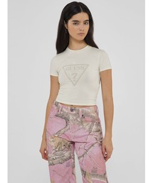 GUESS Originals Vintage Triangle Baby Tee 半袖 Tシャツ レディース