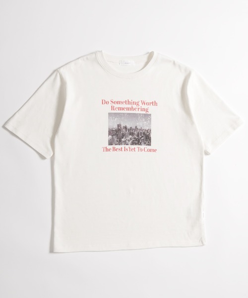 MUHET(ミュエータ)の「アソートプリントTシャツ(Tシャツ/カットソー・レディース・チャコールグレー/グレー系その他/アイボリー/ブラウン/オフホワイト・MEDIUM/X-LARGE)」の2枚目の写真
