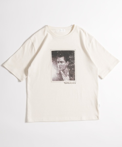MUHET(ミュエータ)の「アソートプリントTシャツ(Tシャツ/カットソー・レディース・チャコールグレー/グレー系その他/アイボリー/ブラウン/オフホワイト・MEDIUM/X-LARGE)」の1枚目の写真