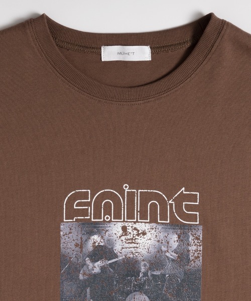 MUHET(ミュエータ)の「アソートプリントTシャツ(Tシャツ/カットソー・レディース・チャコールグレー/グレー系その他/アイボリー/ブラウン/オフホワイト・MEDIUM/X-LARGE)」の19枚目の写真
