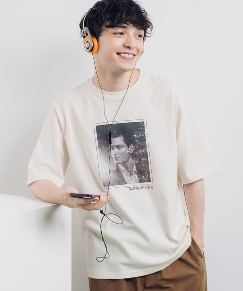 MUHET(ミュエータ)の「アソートプリントTシャツ(Tシャツ/カットソー・レディース・チャコールグレー/グレー系その他/アイボリー/ブラウン/オフホワイト・MEDIUM/X-LARGE)」の9枚目の写真