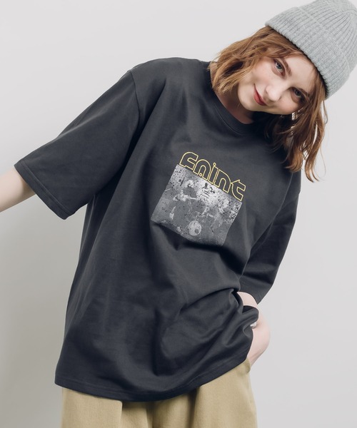 MUHET(ミュエータ)の「アソートプリントTシャツ(Tシャツ/カットソー・レディース・チャコールグレー/グレー系その他/アイボリー/ブラウン/オフホワイト・MEDIUM/X-LARGE)」の13枚目の写真