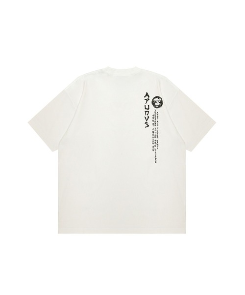 AAPE BY A BATHING APE（エーエイプバイアベイシングエイプ）の「AAPE JAPANESE MOTIF TEE（Tシャツ/カットソー・メンズ・ホワイト/ブラック・MEDIUM/SMALL/LARGE/X-LARGE/XX-LARGE）」の3枚目の写真