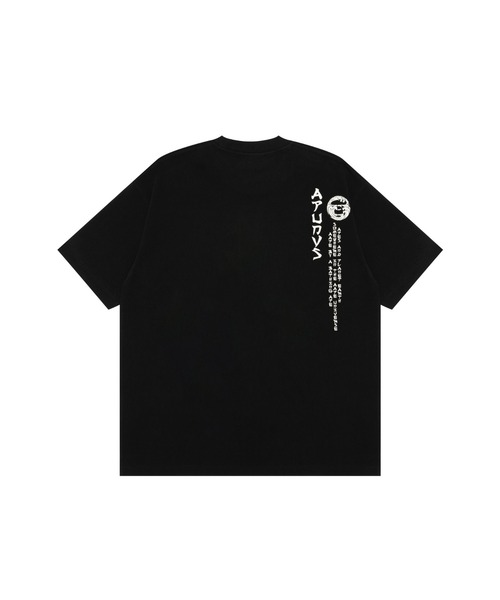 AAPE BY A BATHING APE（エーエイプバイアベイシングエイプ）の「AAPE JAPANESE MOTIF TEE（Tシャツ/カットソー・メンズ・ホワイト/ブラック・MEDIUM/SMALL/LARGE/X-LARGE/XX-LARGE）」の6枚目の写真