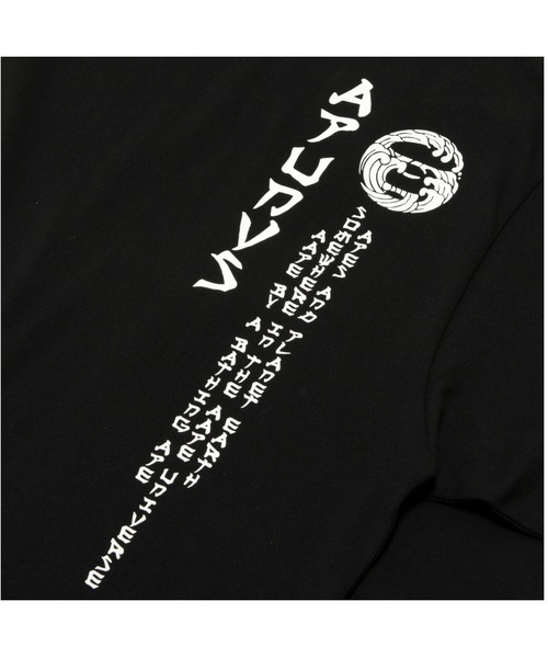 AAPE BY A BATHING APE（エーエイプバイアベイシングエイプ）の「AAPE JAPANESE MOTIF TEE（Tシャツ/カットソー・メンズ・ホワイト/ブラック・MEDIUM/SMALL/LARGE/X-LARGE/XX-LARGE）」の8枚目の写真