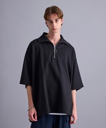 JUNRED | ドルマンハーフジップTシャツ(Tシャツ/カットソー)