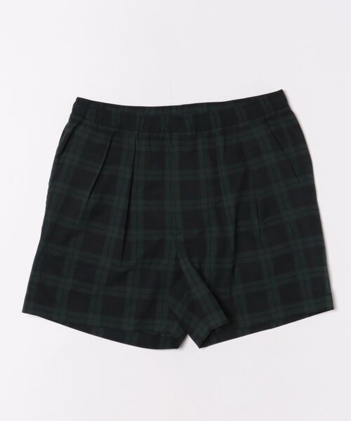 TonyTaizsun（トニータイズサン）の「【TONY SPORTS/トニースポーツ】COOL DOTS HYBRID CHECK SHORTS   ハイブリッドショーツ  水陸両用　チェック　ストレッチ　吸水速乾（その他パンツ・メンズ・ダークグリーン・MEDIUM/LARGE/X-LARGE）」の2枚目の写真