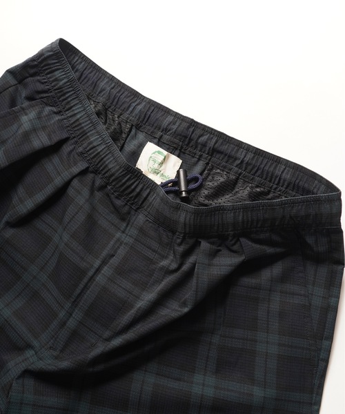 TonyTaizsun（トニータイズサン）の「【TONY SPORTS/トニースポーツ】COOL DOTS HYBRID CHECK SHORTS   ハイブリッドショーツ  水陸両用　チェック　ストレッチ　吸水速乾（その他パンツ・メンズ・ダークグリーン・MEDIUM/LARGE/X-LARGE）」の5枚目の写真