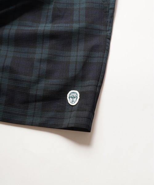 TonyTaizsun（トニータイズサン）の「【TONY SPORTS/トニースポーツ】COOL DOTS HYBRID CHECK SHORTS   ハイブリッドショーツ  水陸両用　チェック　ストレッチ　吸水速乾（その他パンツ・メンズ・ダークグリーン・MEDIUM/LARGE/X-LARGE）」の4枚目の写真