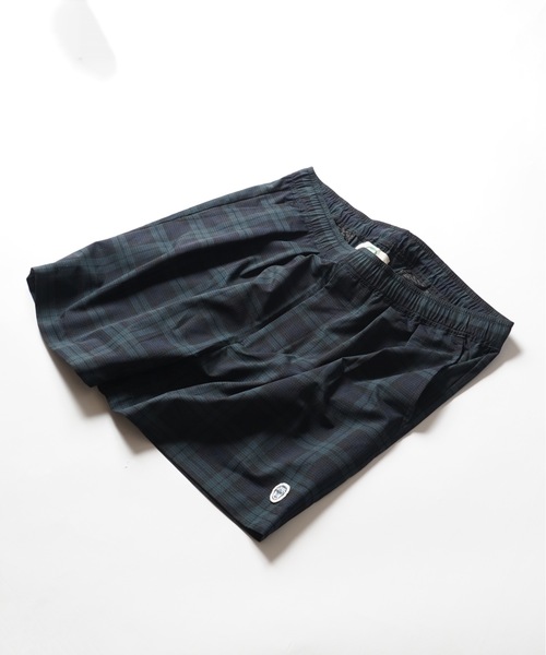 TonyTaizsun（トニータイズサン）の「【TONY SPORTS/トニースポーツ】COOL DOTS HYBRID CHECK SHORTS   ハイブリッドショーツ  水陸両用　チェック　ストレッチ　吸水速乾（その他パンツ・メンズ・ダークグリーン・MEDIUM/LARGE/X-LARGE）」の6枚目の写真