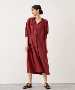 極美品 ワランス WALANCE COTTON GAUZE DRESSワンピース WALANCE ワンピース 「WALANCE/ワランス」別注 COTTON GAUZE