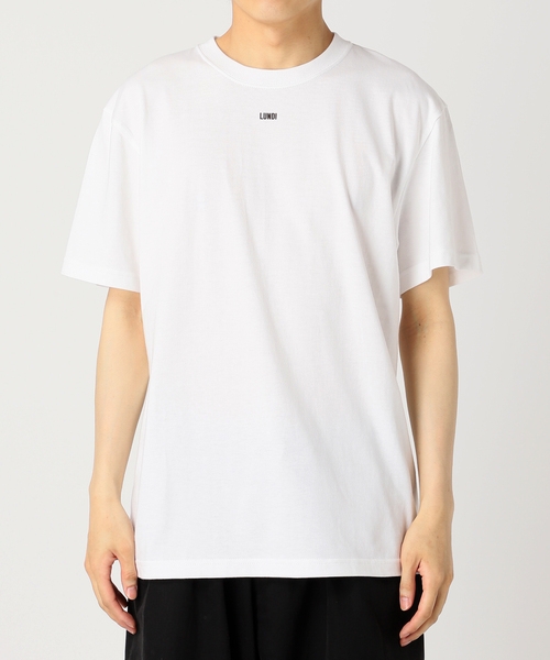 SKIN（スキン）の「skin × Ana Popescu / LUNDI プリントTシャツ（Tシャツ/カットソー・メンズ・ホワイト/ブラック・MEDIUM/LARGE）」の11枚目の写真