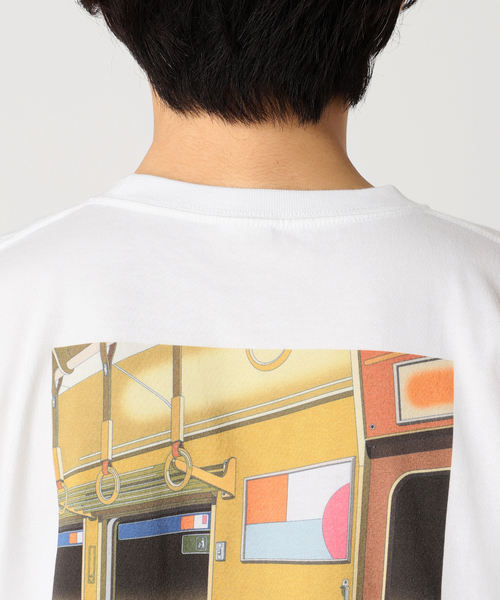 SKIN（スキン）の「skin × Ana Popescu / LUNDI プリントTシャツ（Tシャツ/カットソー・メンズ・ホワイト/ブラック・MEDIUM/LARGE）」の8枚目の写真