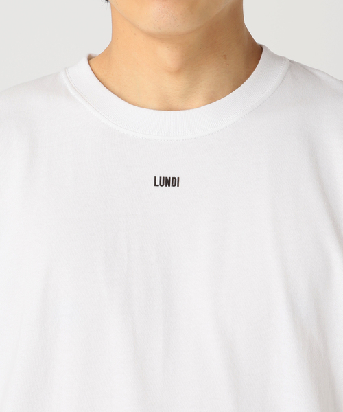 SKIN（スキン）の「skin × Ana Popescu / LUNDI プリントTシャツ（Tシャツ/カットソー・メンズ・ホワイト/ブラック・MEDIUM/LARGE）」の6枚目の写真