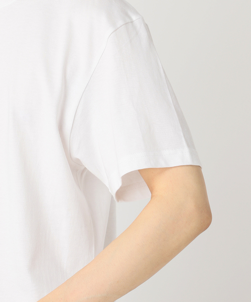 SKIN（スキン）の「skin × Ana Popescu / LUNDI プリントTシャツ（Tシャツ/カットソー・メンズ・ホワイト/ブラック・MEDIUM/LARGE）」の4枚目の写真