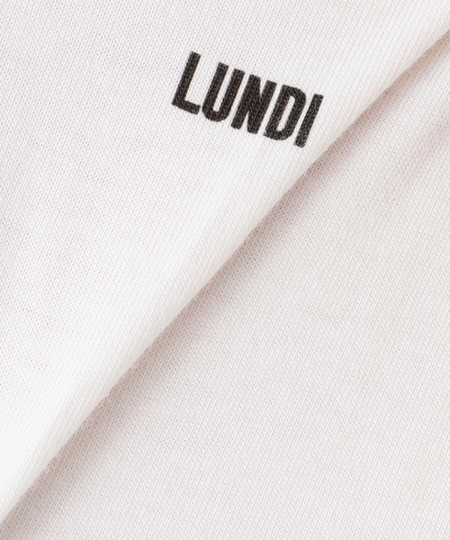 SKIN（スキン）の「skin × Ana Popescu / LUNDI プリントTシャツ（Tシャツ/カットソー・メンズ・ホワイト/ブラック・MEDIUM/LARGE）」の17枚目の写真