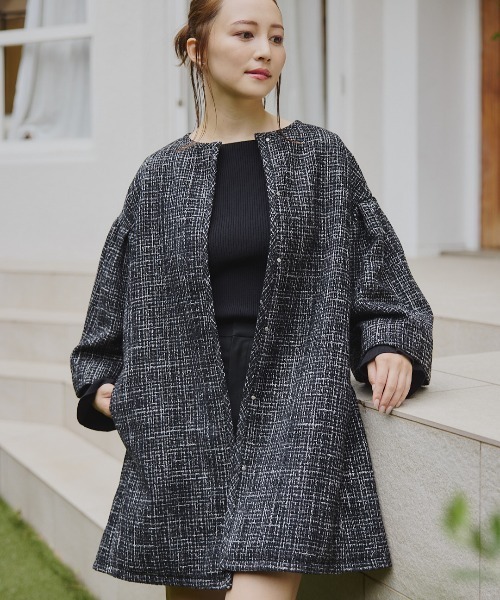 セルフォード　ツイードフレアーコート CELFORD（セルフォード）の「ツイードフレアーコート（その他