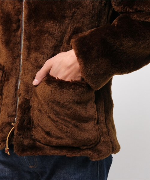 MONITALY（モニタリー）の「MONITALY / フェイクファーパーカ