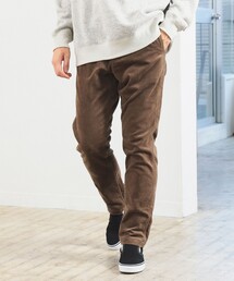 ストレッチ バイアスコール パンツ