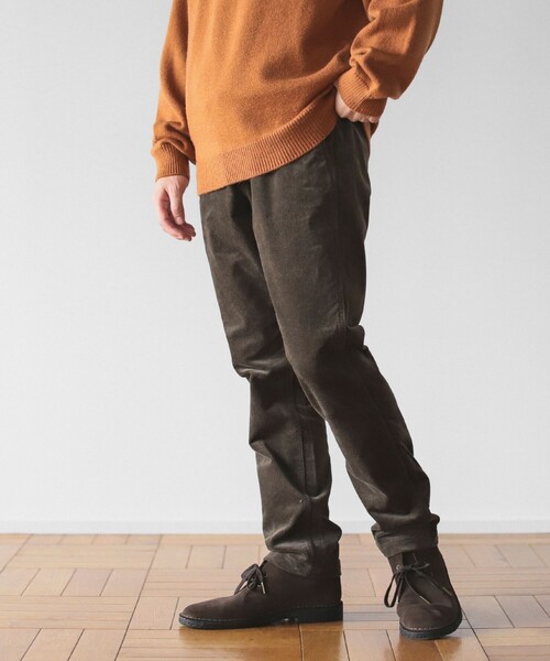 B:MING by BEAMS（ビーミングバイビームス）の「ストレッチ バイアスコール パンツ（その他パンツ・メンズ・ベージュ/ブラック/ブラウン系その他5/チャコールグレー・SMALL/MEDIUM/LARGE/X-LARGE）」の4枚目の写真
