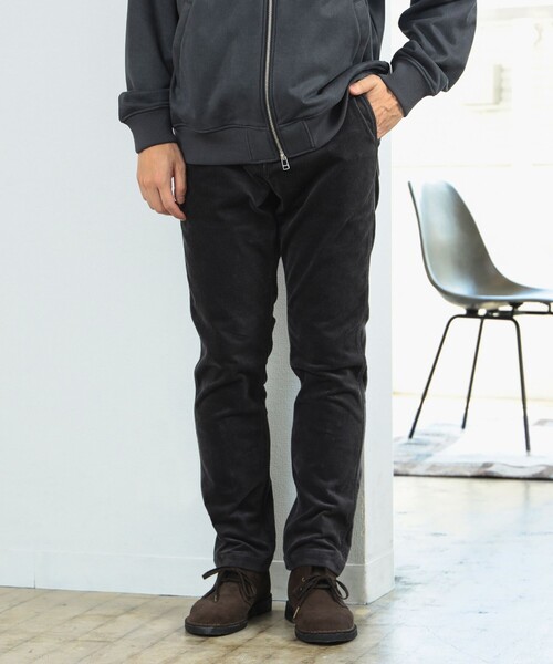 B:MING by BEAMS（ビーミングバイビームス）の「ストレッチ バイアスコール パンツ（その他パンツ・メンズ・ベージュ/ブラック/ブラウン系その他5/チャコールグレー・SMALL/MEDIUM/LARGE/X-LARGE）」の13枚目の写真