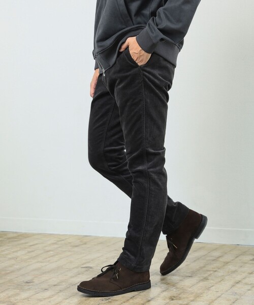 B:MING by BEAMS（ビーミングバイビームス）の「ストレッチ バイアスコール パンツ（その他パンツ・メンズ・ベージュ/ブラック/ブラウン系その他5/チャコールグレー・SMALL/MEDIUM/LARGE/X-LARGE）」の14枚目の写真