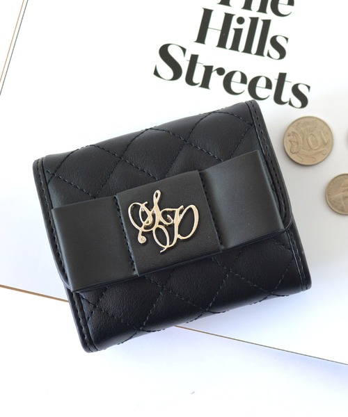 セール】リボン ボックスコイン 三つ折り財布 ミニ財布 ホイップ(財布 セール】リボン ボックスコイン 三つ折り財布 ミニ財布 ホイップ(財布