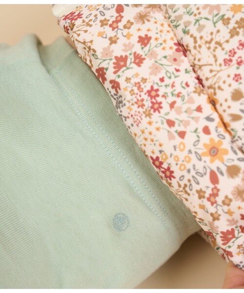 PETIT BATEAU(プチバトー)の「レギンス(タイツ/ストッキング・キッズ・ライトピンク/グレー/ライトグリーン/ピンク・18MONTH/24MONTH/36MONTH/12MONTH)」の12枚目の写真