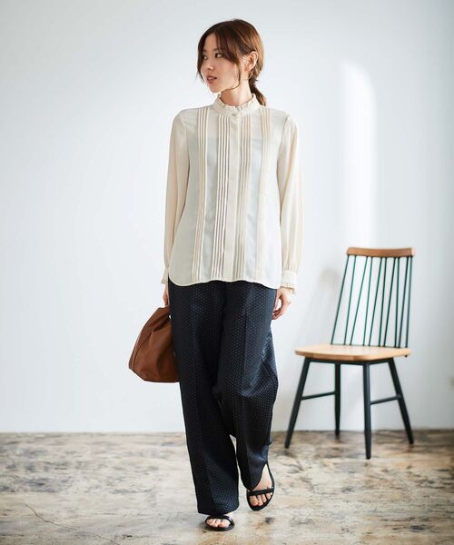 le.coeur blanc（ルクールブラン）の「ツイストハンドルミニバッグ（ハンドバッグ・レディース・ブラック/キャメル・FREE）」の15枚目の写真