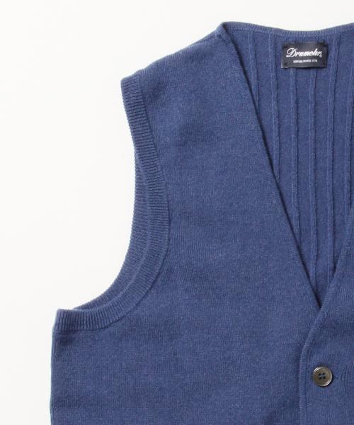 DRUMOHR（ドルモア）の「DRUMOHR / 別注ニットベスト（ベスト）」 - WEAR