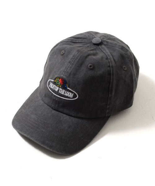 FRUIT OF THE LOOM（フルーツオブザルーム）の「【FRUIT OF THE LOOM】FTL Pigment Circle Logo LOW CAP/ ピグメント サークルロゴ（キャップ・メンズ・ブルー/ベージュ/グリーン/チャコール・FREE）」の14枚目の写真