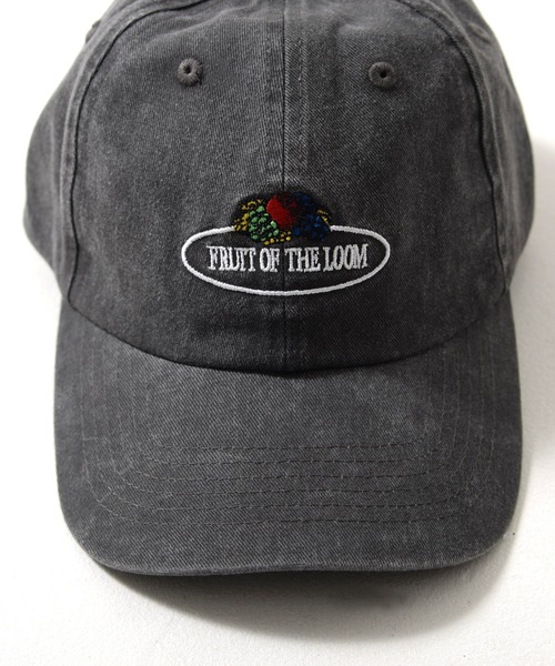FRUIT OF THE LOOM（フルーツオブザルーム）の「【FRUIT OF THE LOOM】FTL Pigment Circle Logo LOW CAP/ ピグメント サークルロゴ（キャップ・メンズ・ブルー/ベージュ/グリーン/チャコール・FREE）」の9枚目の写真