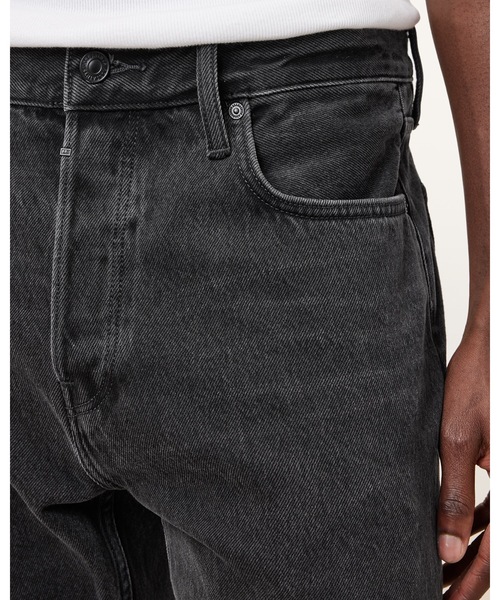 ALLSAINTS（オールセインツ）の「REID STRAIGHT FIT DENIM JEANS | REID ストレート フィット デニム ジーンズ（デニムパンツ・メンズ・ブラック・30/30/28/30/32/30）」の15枚目の写真