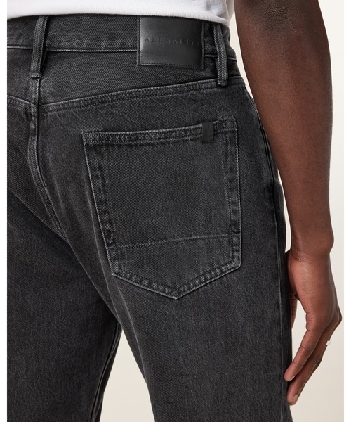 ALLSAINTS（オールセインツ）の「REID STRAIGHT FIT DENIM JEANS | REID ストレート フィット デニム ジーンズ（デニムパンツ・メンズ・ブラック・30/30/28/30/32/30）」の18枚目の写真