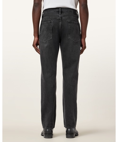 ALLSAINTS（オールセインツ）の「REID STRAIGHT FIT DENIM JEANS | REID ストレート フィット デニム ジーンズ（デニムパンツ・メンズ・ブラック・30/30/28/30/32/30）」の19枚目の写真