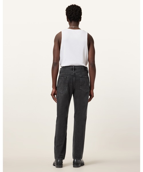 ALLSAINTS（オールセインツ）の「REID STRAIGHT FIT DENIM JEANS | REID ストレート フィット デニム ジーンズ（デニムパンツ・メンズ・ブラック・30/30/28/30/32/30）」の20枚目の写真