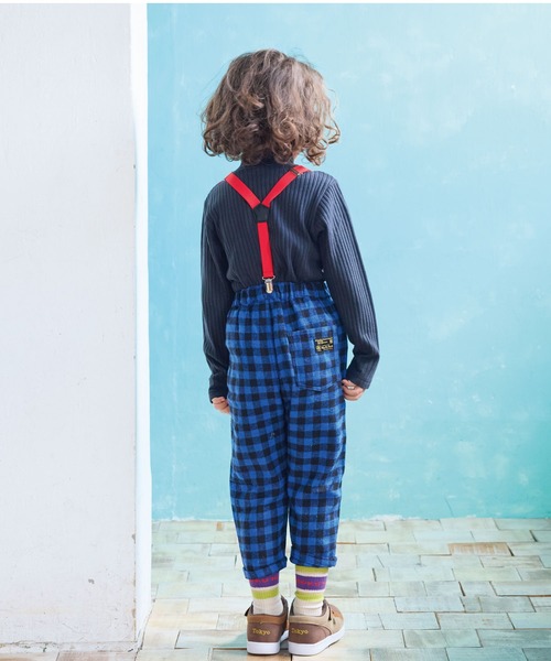 CALMIA(カルミア)の「裏起毛テレコハイネックトップス(Tシャツ/カットソー・キッズ・ブラック/ブラウン/ワインレッド/オフホワイト・100/110/90/150/140/130/120)」の13枚目の写真