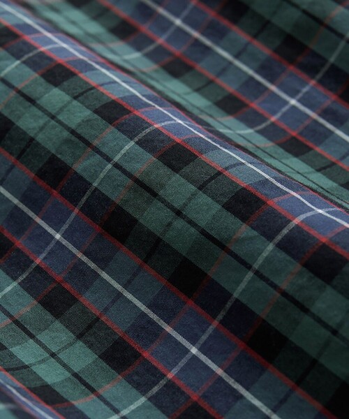 BROOKS BROTHERS(ブルックスブラザーズ)の「コットンポプリン チェック フライデーシャツ(シャツ/ブラウス・メンズ・ダークグリーン・MEDIUM/SMALL/LARGE/X-LARGE)」の5枚目の写真