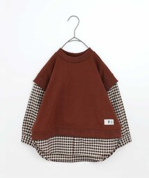 p.premier | 【リンク】ベストとくっつきトップス(スウェット)