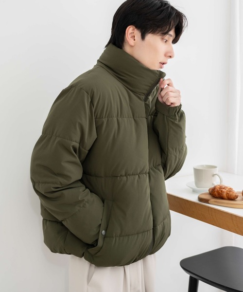セール】WEGO/ボリュームハイネックパデッドジャケット（ダウン