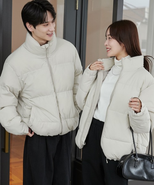 セール】WEGO/ボリュームハイネックパデッドジャケット（ダウン