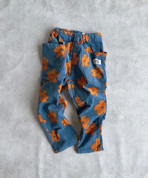 HOGAN RANCH WEAR(ホーガンランチウエア)の「ストレッチコールビッグポケットパンツ(その他パンツ・キッズ・ブルー/グリーン/ブラウン/オフホワイト・80/130/140/100/95/90/120/110)」の4枚目の写真