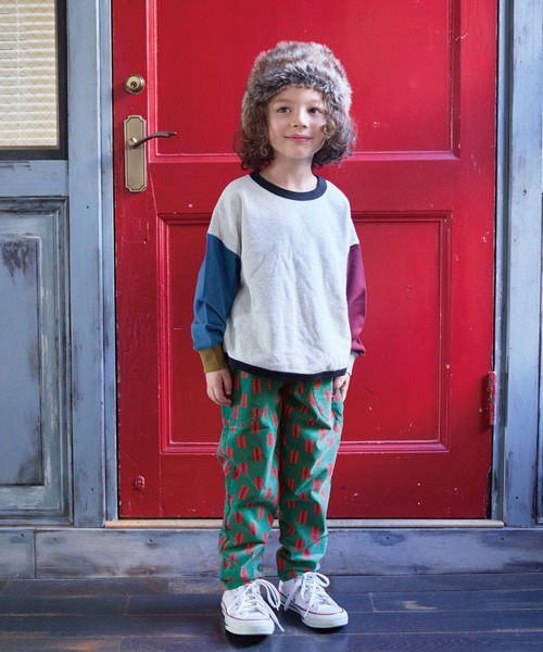 HOGAN RANCH WEAR(ホーガンランチウエア)の「ストレッチコールビッグポケットパンツ(その他パンツ・キッズ・ブルー/グリーン/ブラウン/オフホワイト・80/130/140/100/95/90/120/110)」の7枚目の写真