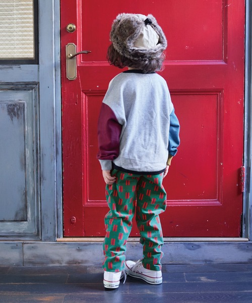 HOGAN RANCH WEAR(ホーガンランチウエア)の「ストレッチコールビッグポケットパンツ(その他パンツ・キッズ・ブルー/グリーン/ブラウン/オフホワイト・80/130/140/100/95/90/120/110)」の9枚目の写真