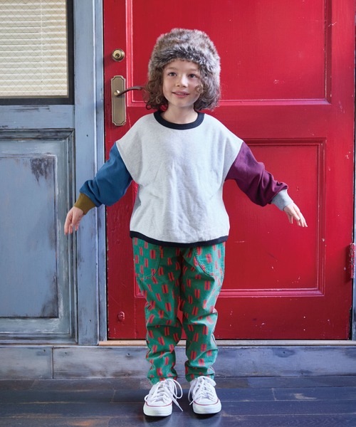 HOGAN RANCH WEAR(ホーガンランチウエア)の「ストレッチコールビッグポケットパンツ(その他パンツ・キッズ・ブルー/グリーン/ブラウン/オフホワイト・80/130/140/100/95/90/120/110)」の21枚目の写真