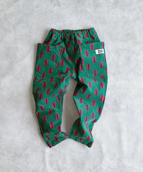 HOGAN RANCH WEAR(ホーガンランチウエア)の「ストレッチコールビッグポケットパンツ(その他パンツ・キッズ・ブルー/グリーン/ブラウン/オフホワイト・80/130/140/100/95/90/120/110)」の5枚目の写真