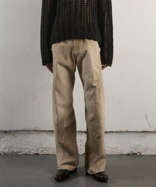 NVRFRGT ネヴァーフォーゲット “3D TWISTED JEANS NVRFRGT/ネヴァーフォーゲット】STUDIOUS別注 3D TWISTED WIDE