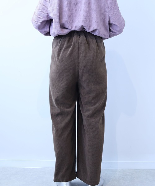 leswel(レスウェル)の「【L~5L 大きいサイズ】変形ニットワイドパンツ(その他パンツ・レディース・ブラック/ダークブラウン・L/LL/3L/4L/5L)」の13枚目の写真