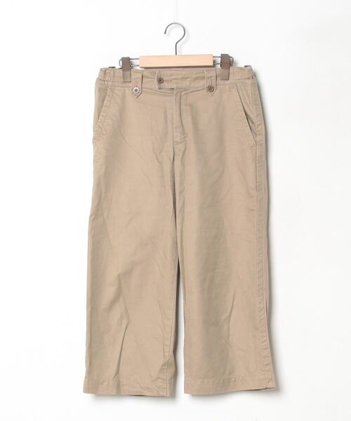 MHL. クロップドパンツ ベージュ サイズI